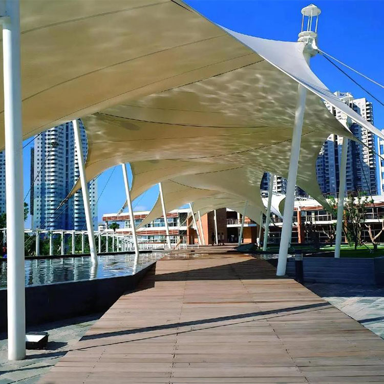 方城县膜结构景观棚